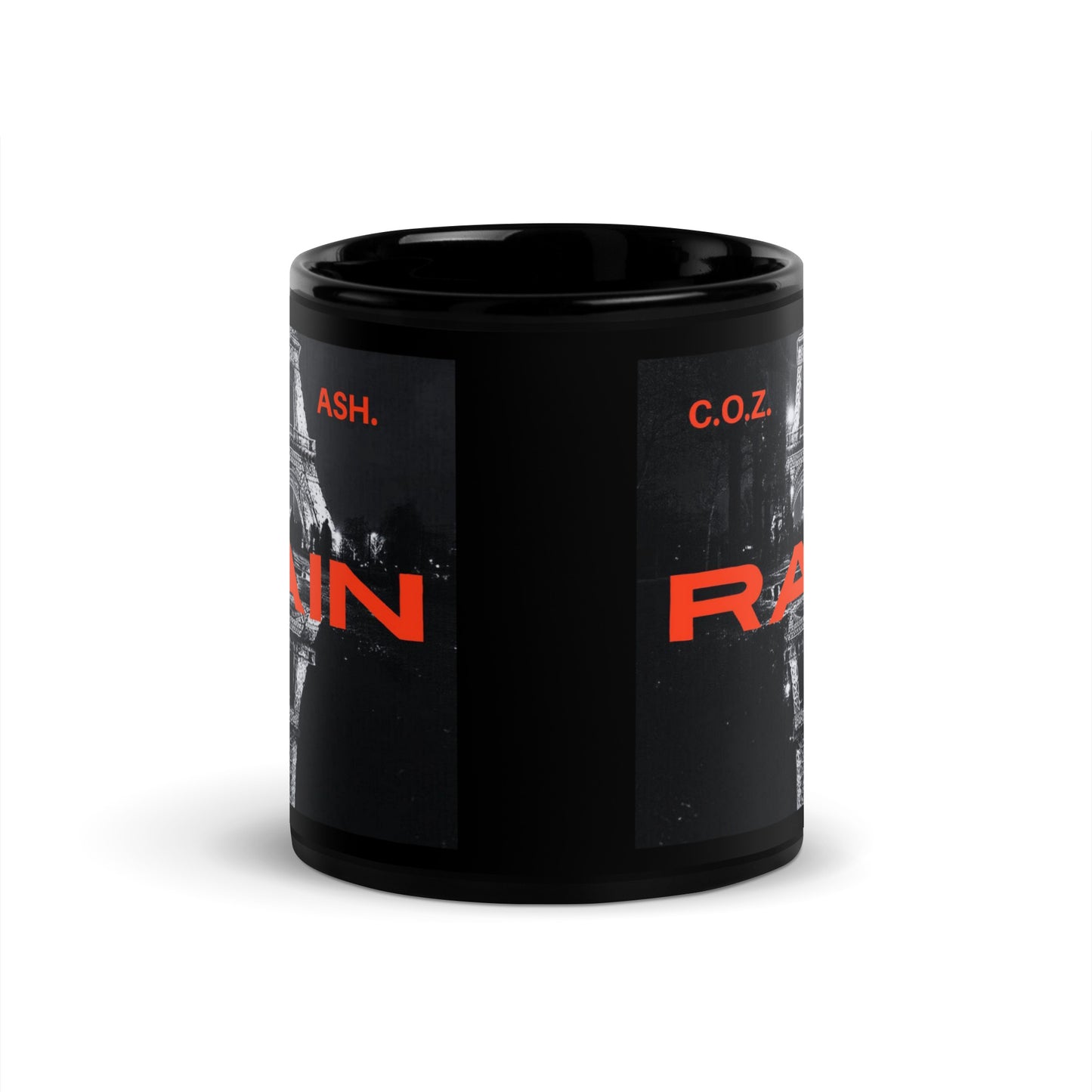 Black Glossy Mug