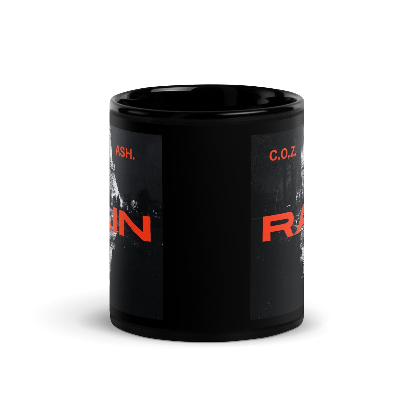 Black Glossy Mug