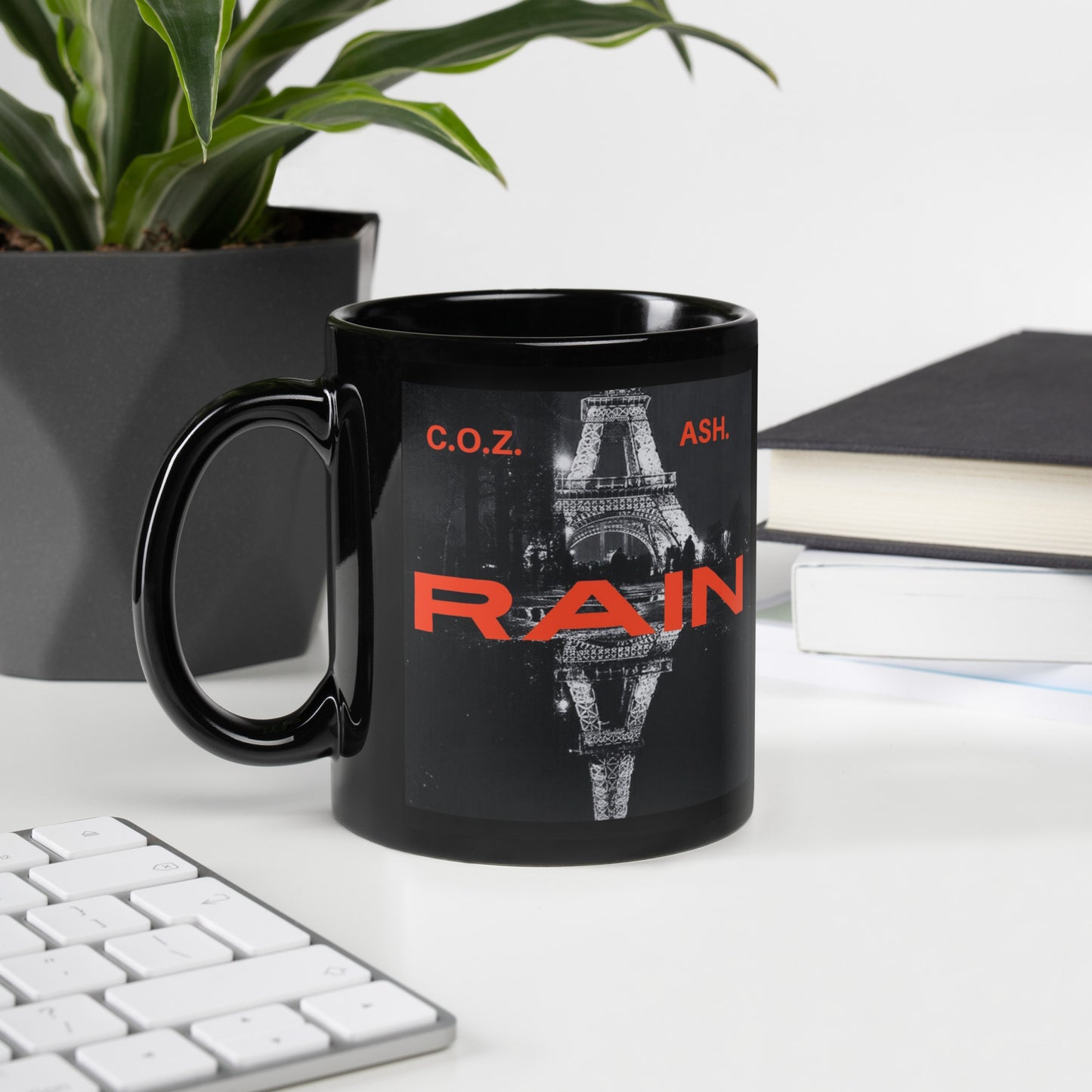 Black Glossy Mug