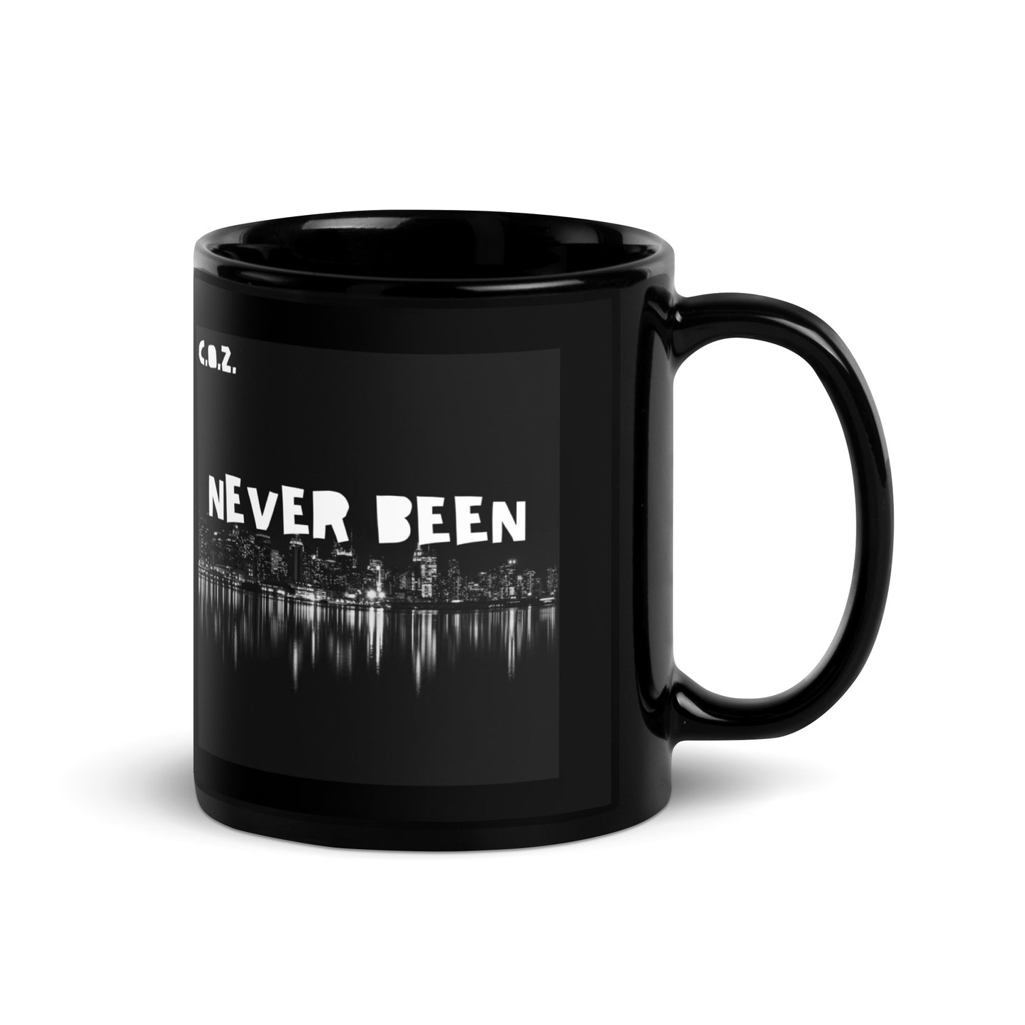 Black Glossy Mug