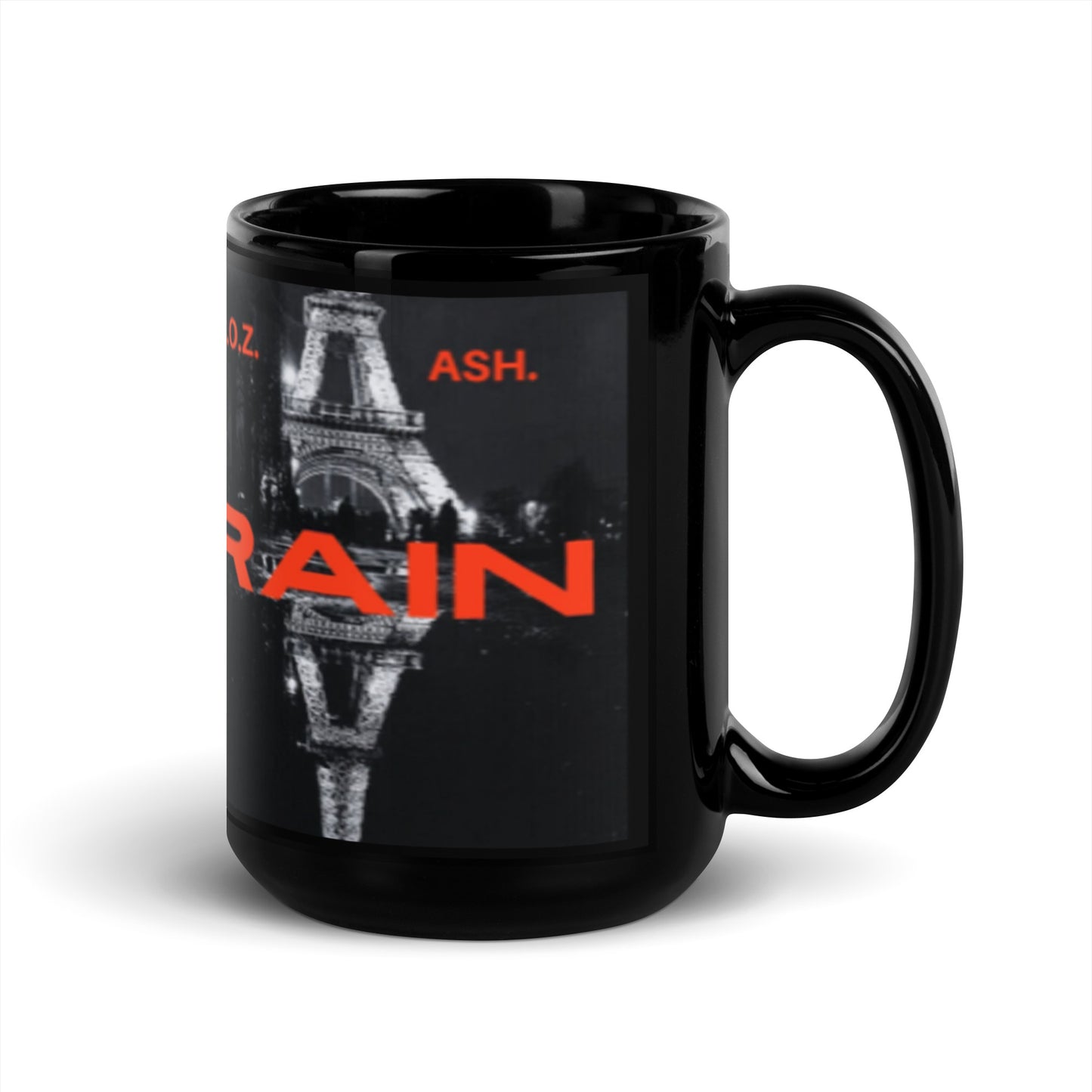 Black Glossy Mug